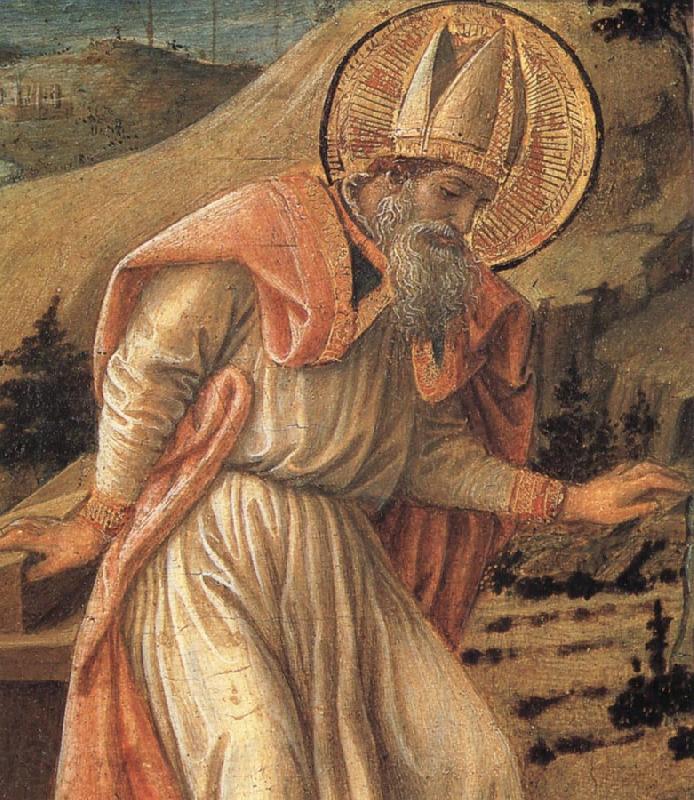 Fra Filippo Lippi St Augustine's Vistion of the Christ